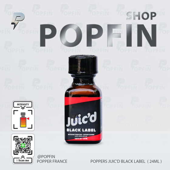 Poppers Juic’d Black Label 24ML