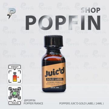 Poppers Juic’d Gold Label 24ML