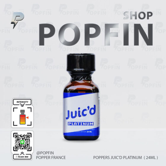 Poppers Juic’d Platinum 24ML